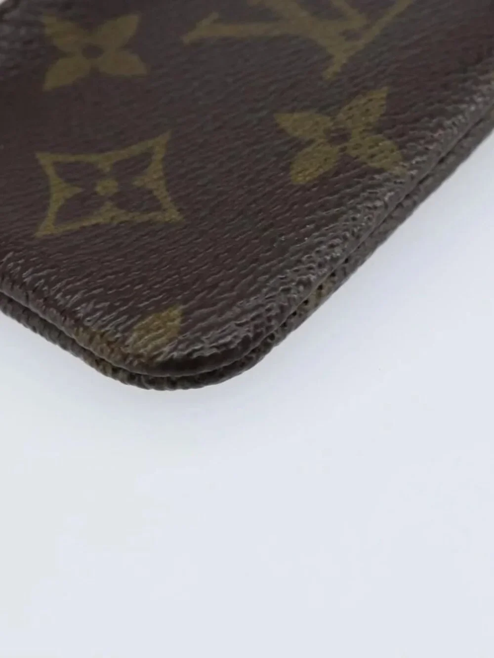 LOUIS VUITTON Monogram Pochette Cles Coin Purse M62650 LV Auth LNZ174